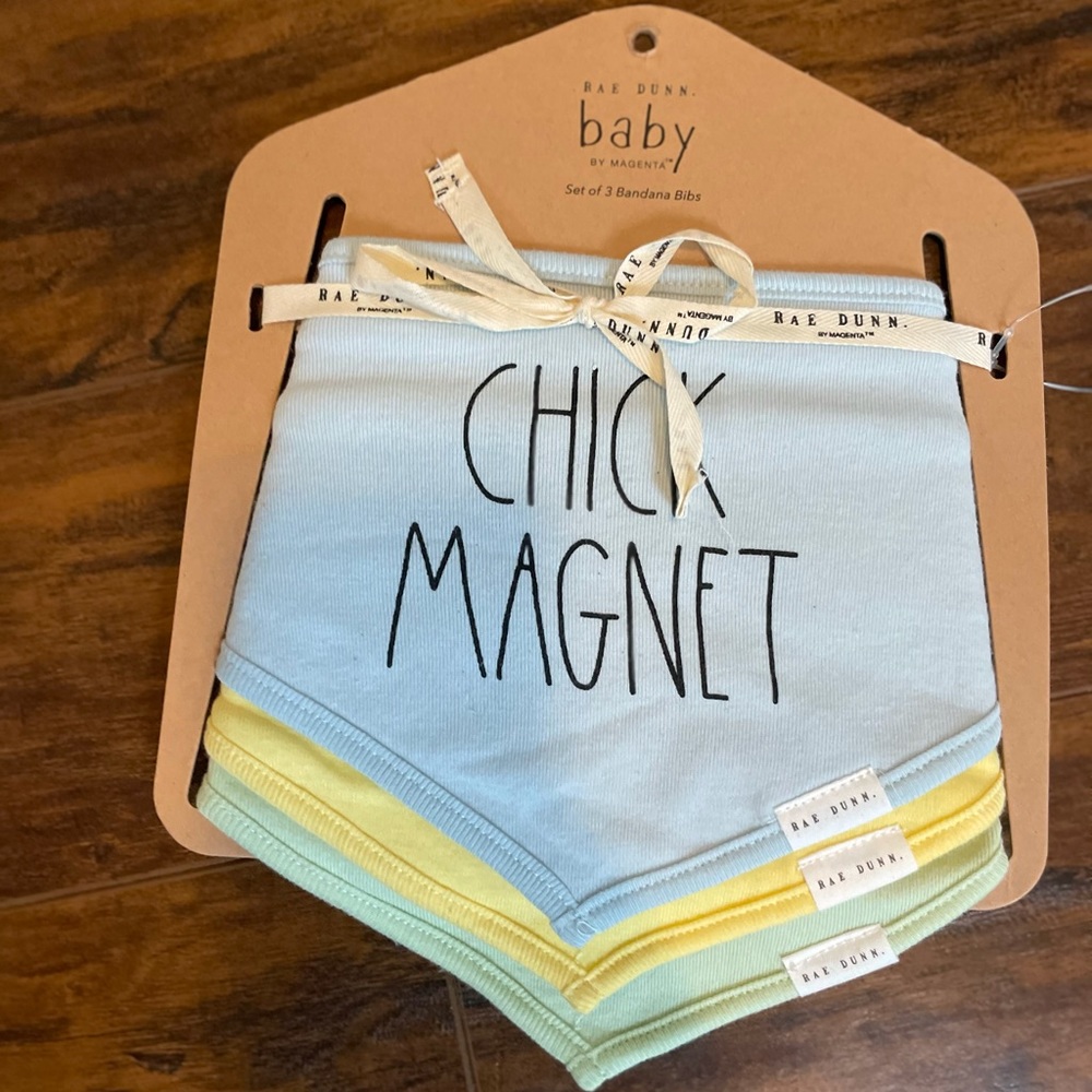 Rae Dunn baby bibs